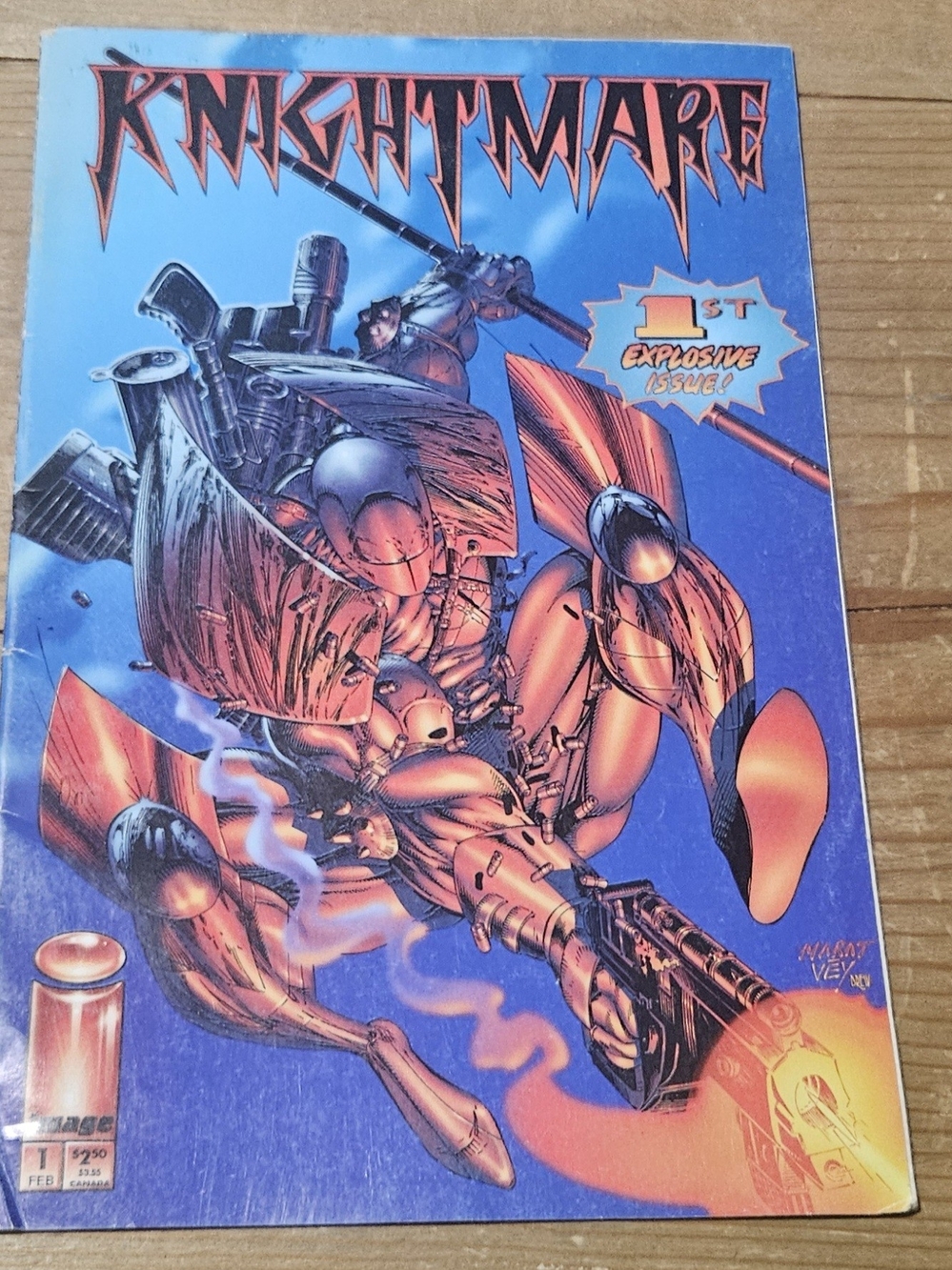Knightmare #1 (Image Comics February 1995) Raw 4-6  T2